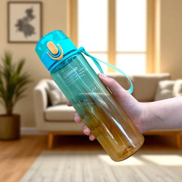 Livefy fľaša na vodu Hydra 560ml, modrá / oranžová