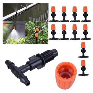 Livefy Garden záhradný zavlažovač s vodnou clonou 20m, čierny