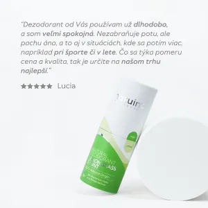 Natuint cosmetics - Krémový dezodorant citrónová tráva a mäta