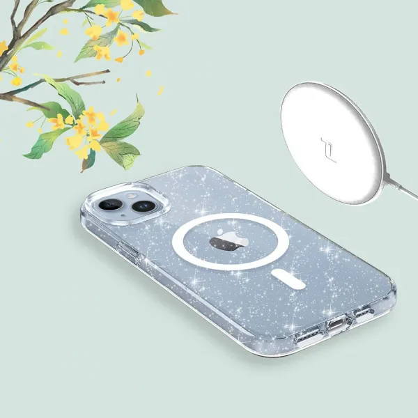 Tech-Protect FlexAir MagSafe kryt na iPhone 13 / 14, glitter