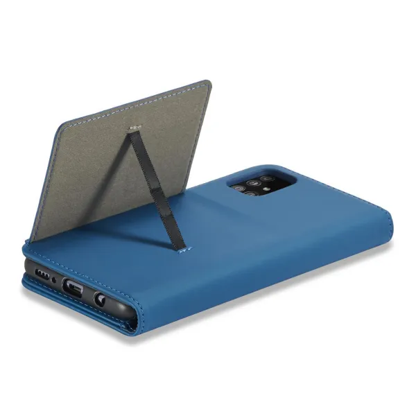 MG Magnet Card knižkové kožené puzdro na Xiaomi Redmi Note 11 Pro 4G/5G, modré