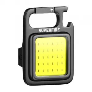 Superfire MX16 baterka 9W 600lm 500mAh, čierna (MX16)