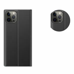 MG Sleep Case knižkové puzdro na iPhone 13 Pro, modré