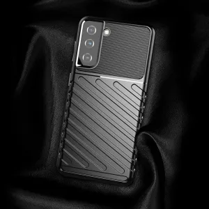 MG Thunder silikónový kryt na Samsung Galaxy S23, čierny