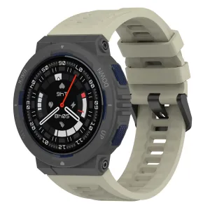 BStrap Silicone remienok na Xiaomi Amazfit Active Edge, rock ash