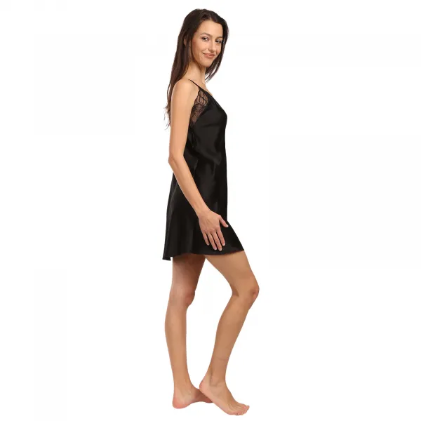 Dámska nočná košeľa Calvin Klein čierna (QS7507 UB1) M