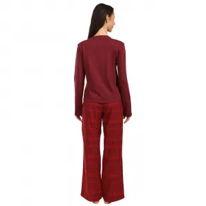 Dámske pyžamo Calvin Klein červené (QS7579 3E4) S