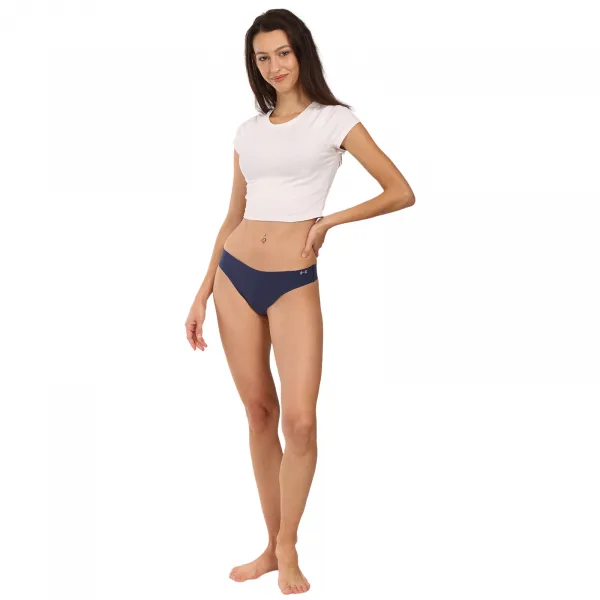 3PACK dámske tangá Under Armour bezšvová viacfarebná (1383893 453) S