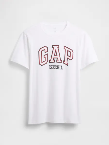 GAP  Pánske Tričko Everyday Sof Czechia 797710-01 Veľkosť: M