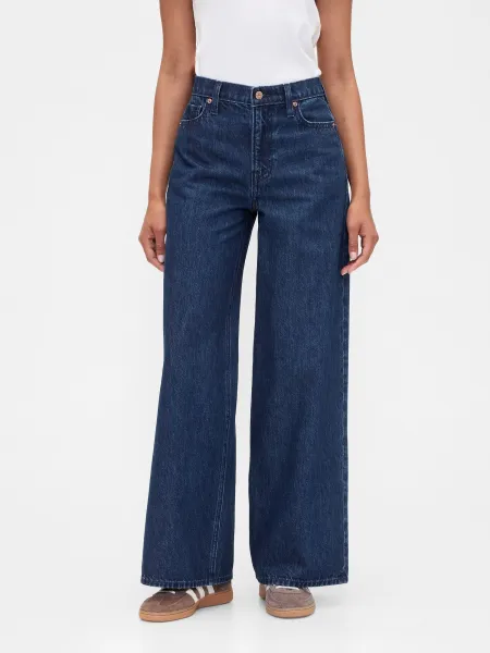 GAP Džínsy pre ženy  Mid Rise Baggy 823230-00 Veľkosť: 29LONG - predĺžená dĺžka
