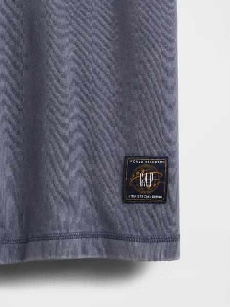 GAP  Pánske Crop tričko Heavyweight 813825-00 Veľkosť: M