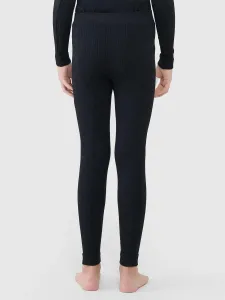 Dievčenské termoprádlo vrchný a spodný diel 4F JUNIOR SEAMLESS UNDERWEAR F251-4FJWAW25USEAF251-20S-DEEP BLACK