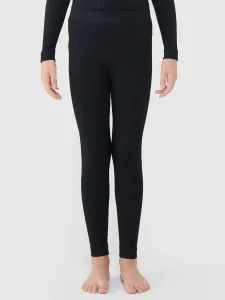 Dievčenské termoprádlo vrchný a spodný diel 4F JUNIOR SEAMLESS UNDERWEAR F251-4FJWAW25USEAF251-20S-DEEP BLACK