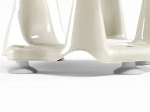 OK BABY Sedadlo do vane Flipper Evolution - white