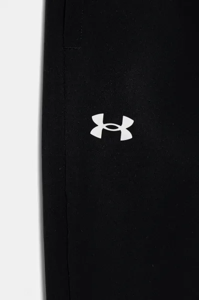 Under Armour SPORT WOVEN JOGGER Dievčenské tepláky, čierna, veľkosť S