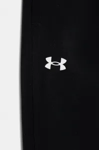 Under Armour SPORT WOVEN JOGGER Dievčenské tepláky, čierna, veľkosť S
