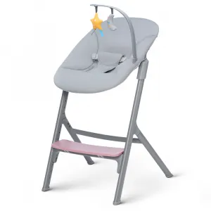 Set jedálenská stolička Kinderkraft Livy + lehátko Calmee Farba: Aster Pink