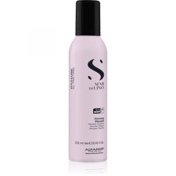 Alfaparf Milano Semi di Lino Style&Care Firming mousse pena so silnou fixáciou na vlasy 250 ml