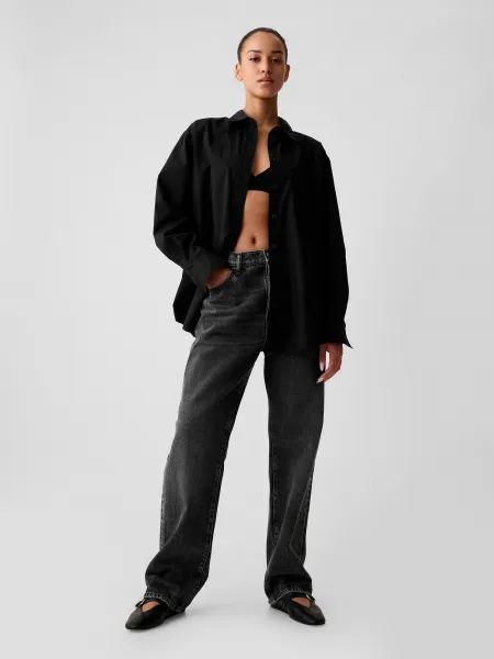 GAP Oversize Poplin Košeľa