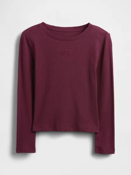 GAP Children's Ribbed T-Shirt - Girls