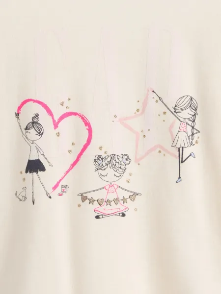 GAP Baby T-shirt with logo - Girls