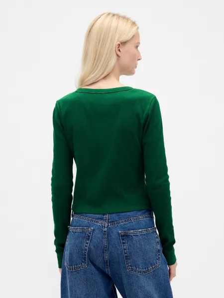 GAP Ribbed Crop T-Shirt - Women's