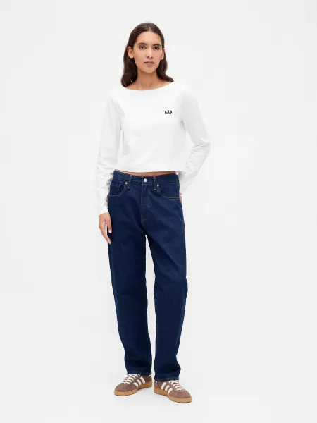 GAP Crop T-Shirt VintageSoft Heavyweight - Ladies