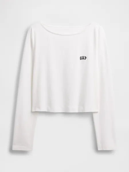 GAP Crop T-Shirt VintageSoft Heavyweight - Ladies
