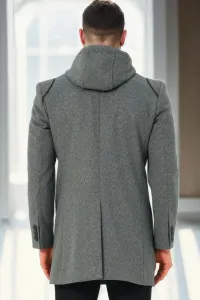 PLT9335 DEWBERRY MEN'S COAT-DARK GREY