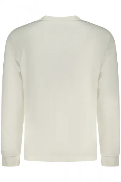CALVIN KLEIN MEN'S LONG-SLEEVE T-SHIRT WHITE