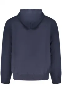 CALVIN KLEIN MEN'S BLUE ZIP-UP SWEATSHIRT