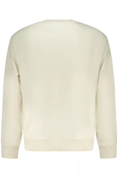 CALVIN KLEIN MEN'S ZIP-UP SWEATSHIRT WHITE