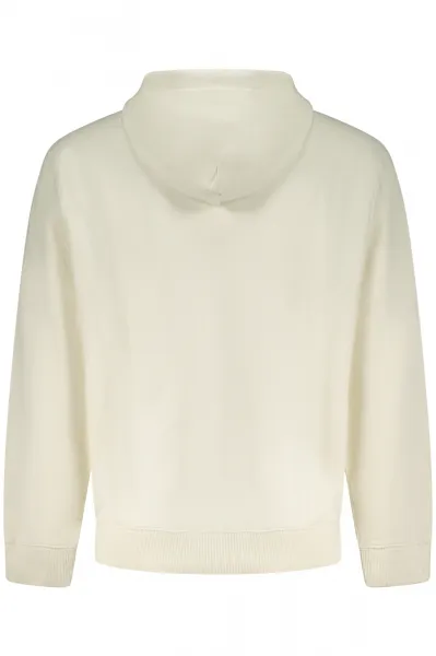 CALVIN KLEIN MEN'S ZIP-UP SWEATSHIRT WHITE