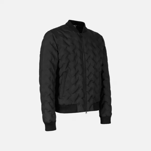 Men's Black Bomber Jacket Geox Spherica - Mens