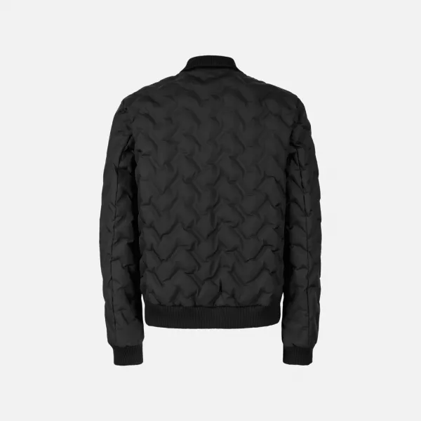 Men's Black Bomber Jacket Geox Spherica - Mens