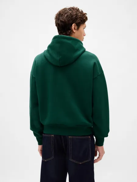 GAP Oversize Sweatshirt with Extra Heavyweight Unisex Logo - Men's