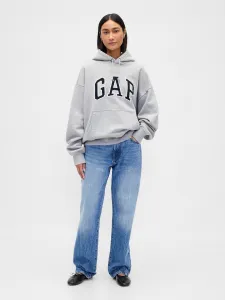 GAP Oversize Sweatshirt with Extra Heavyweight Unisex Logo - Men's