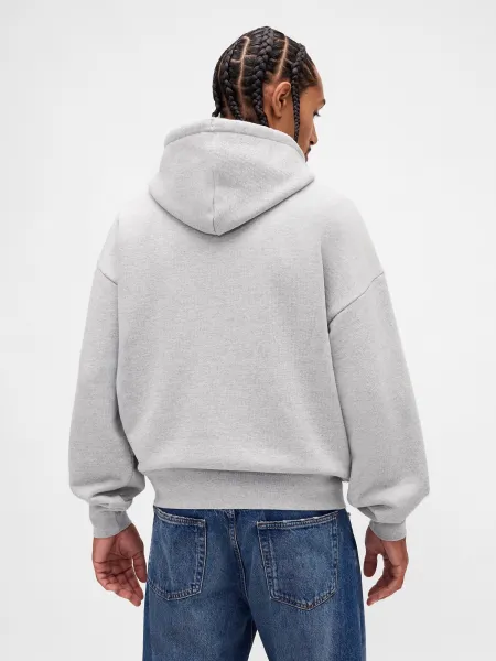 GAP Oversize Sweatshirt with Extra Heavyweight Unisex Logo - Men's