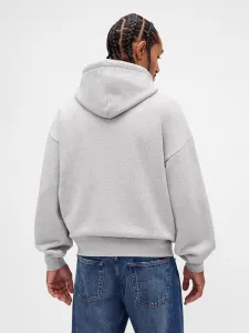 GAP Oversize Sweatshirt with Extra Heavyweight Unisex Logo - Men's