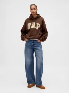 GAP Oversize Sweatshirt with Extra Heavyweight Unisex Logo - Men's