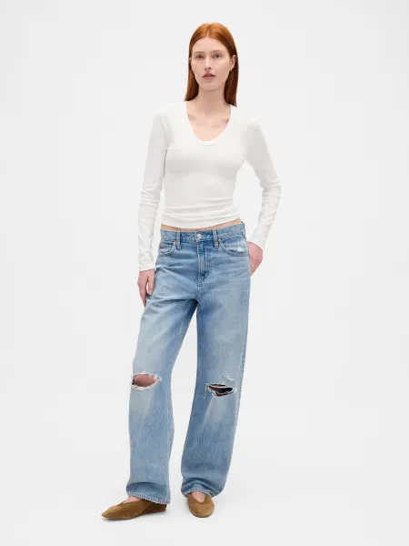 GAP Ribbed T-shirt - Women's