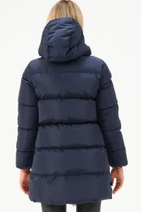 Z9773 DEWBERRY WOMEN'S COAT-NAVY BLUE