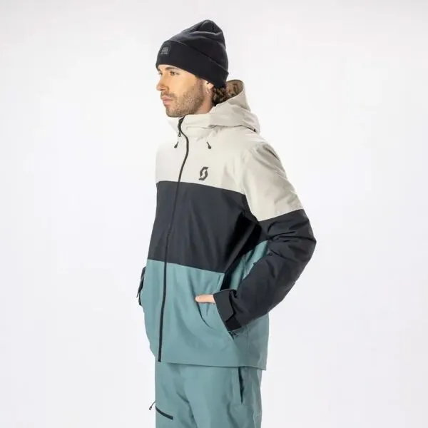 Scott ULTIMATE DRYO 10 Pánska lyžiarska bunda, tyrkysová, veľkosť