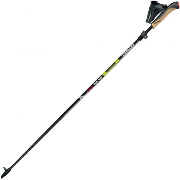 Gabel NORDIC TECH 80 Palice na nordic walking, čierna, veľkosť