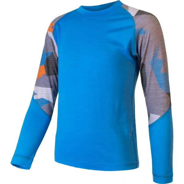 Sensor MERINO IMPRESS SET JNR Detský juniorský set, modrá, veľkosť