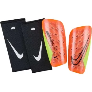 Nike MERCURIAL LITE Chrániče holení, oranžová, veľkosť