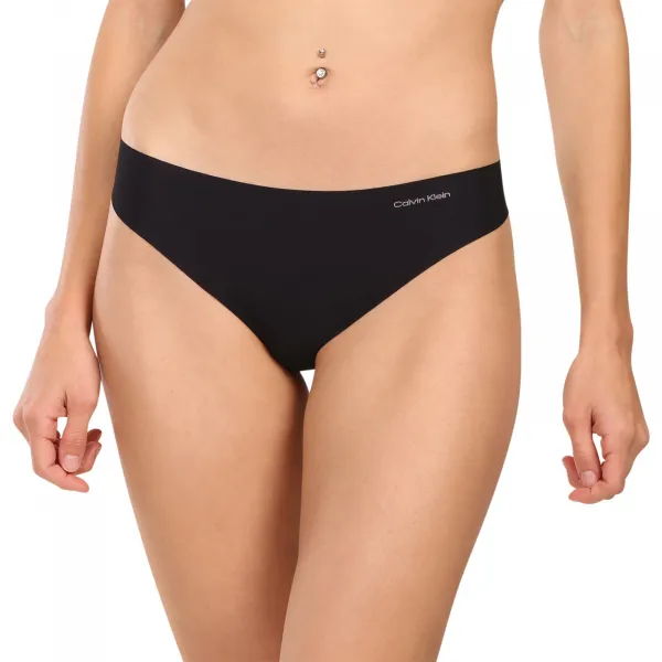 3PACK dámske tangá Calvin Klein bezšvová viacfarebná (QD3558E 31O) S