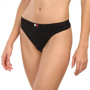 3PACK dámske tangá Tommy Hilfiger čierne (UW0UW06139 0XK) S