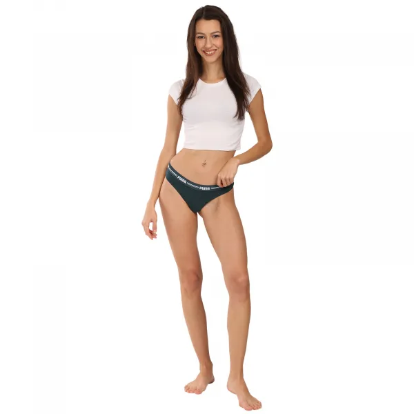 2PACK dámske tangá Puma viacfarebné (603034001 028) M