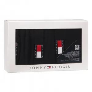 3PACK dámske tangá Tommy Hilfiger čierne (UW0UW06139 0XK) S